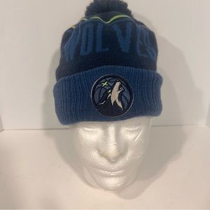 Minnesota Timberwolves New Era Pom Pom Winter Stocking Hat